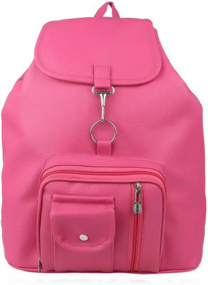 

Sleema Fashion AK0B - 634 PINK BACKPACK 8 L Backpack(Pink)