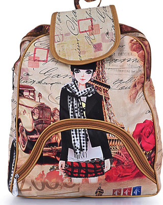 

Arihant Retails Trendy & Latest Backpack, best for daily use for Girls and Women Pithu bag _AR-905 10 L Backpack(Brown, White)