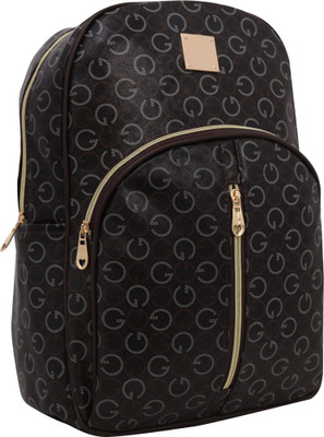 

Cidky BAckpack for womens and girls 15 L Backpack(Black), Dark brown