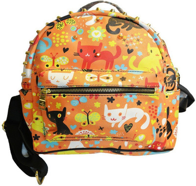 

niryat international GUESSLUXURYBAGS 2 L Backpack(Orange), Multi