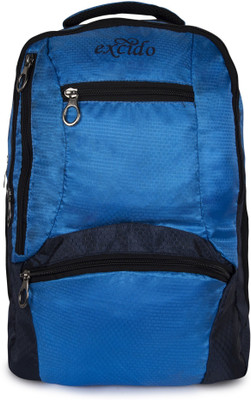 

excido Luggage Bag Pack-30 Liter Capacity 30 L Backpack(Blue), Black;blue