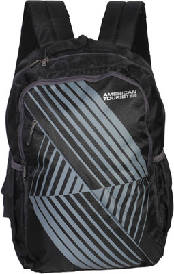 

American Tourister Timbo Plus 01 Backpack (Grey) 22 L Backpack(Black)