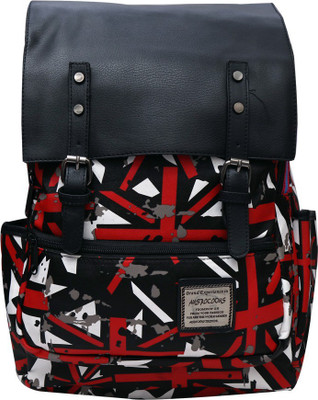 

Bee fashionable Dgn600backpack 18 L Backpack(Red, Black)
