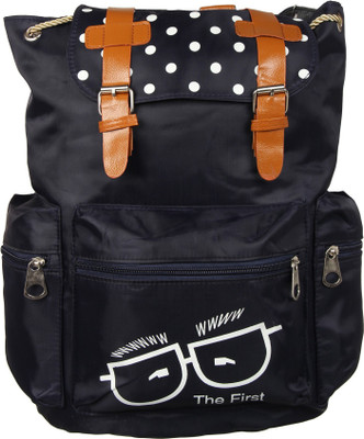 

Adine AD_1038_Black 2.5 L Backpack(Blue)