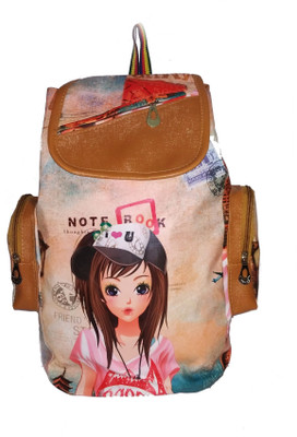 Mentosy Pittu Bag 5 L Backpack(Multicolor), Multicololr