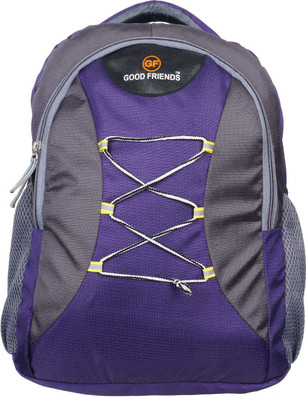 

Good Friends Waterproof 15.6 L Laptop Backpack(Purple)