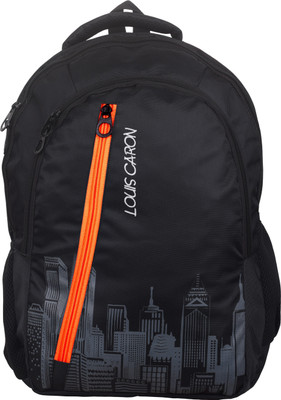 

LOUIS CARON Stylish 15.6 Waterproof Laptop 25 L Backpack(Black)