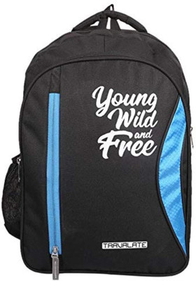 

Travalate 32 litres Student School Bag for Middle/High School- College Laptop Backpack Fits Most 15.6'' Laptop and Notebook 32 L Backpack(Black)