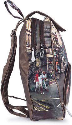 

Crysta Fashion CF-904 10 L Backpack(Multicolor), Green;white