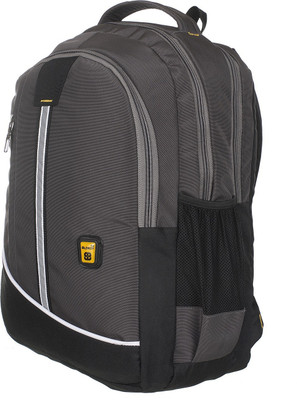 

Blowzy Waterproof Casual 15.6 L Backpack(Grey), Black
