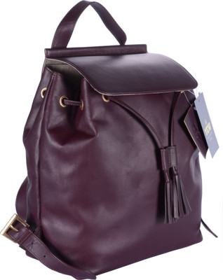 

Â Yew Leather Labs YL-01017 13 L Backpack(Brown)