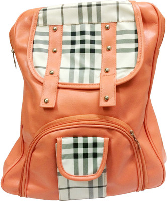 

VeePlay Casual Girls 8 L Backpack(Beige), Peach