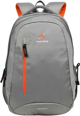 

Murano Grey Color 33 L Laptop Backpack(Grey)