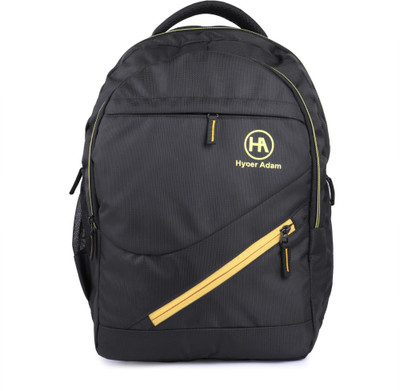 

Hyper Adam Unique Travel Laptop Backpack, College Backpack Bag, Water Resistant School Bag for Women Men, Fits 15.6 inch Laptop 25 L Backpack(Black), Black;yellow