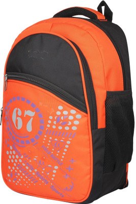 

Roshiaaz Lightweight Canvas Laptop Backpack Travel Rucksack Computer Bag Daypack for School, Sports and Outdoor, 500 L Backpack(Orange)