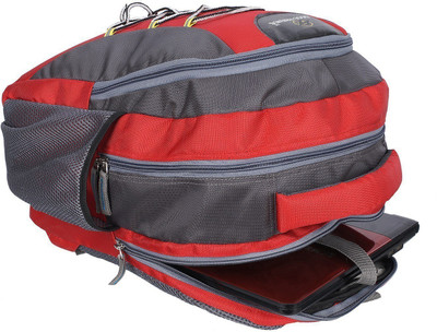 

Good Friends Casual New Model 25 L Laptop Backpack(Grey, Red)