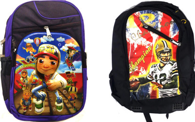 

Royal Casual School Backpack 20 L Backpack(Multicolor), Multicolor 28