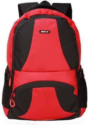 

Ideal Meded Streak Office, School, Travel Bag/ 25 L Laptop Backpack(Red, Black)