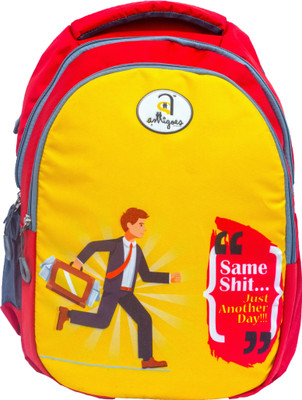 

amigoes AMG001RD 18 L Backpack(Red)