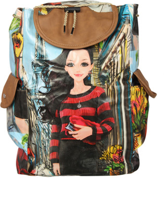 

Adine AD_1042_Multicolour 2.5 L Backpack(Multicolor), Blue