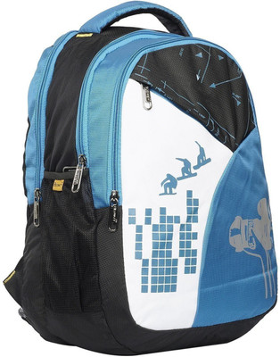

Good Friends College backpacks Hi Storage 30 L Backpack(Blue, White), Sky blue
