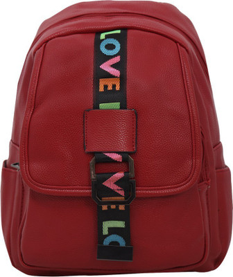 

Bee fashionable Backpack fpr girls and womens 13 L Backpack(Red), Maroon