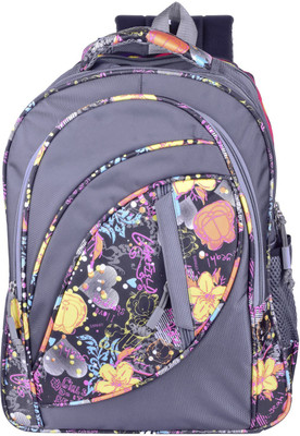 uje backpack UJE12 25 L Backpack(Multicolor), Grey
