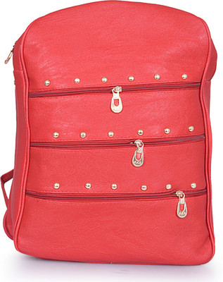 

PureDeals Trendy & Latest Backpack, best for daily use for Girls and Women Pithu bag _PD-906 10 L Backpack(Red)