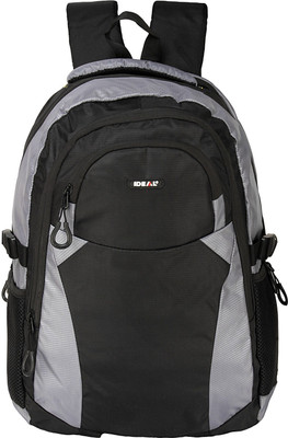 

Ideal Office, School, Laptop Bag 28 L Laptop Backpack(Black, Grey)