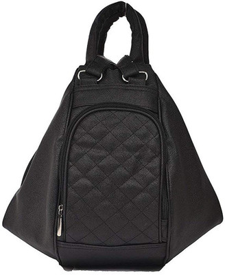 

SK NOOR women's black backpack handbag ( New stylish Backpack) 8 L Backpack(Black)