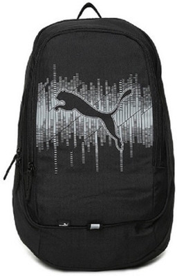 

Puma Form 25 L Laptop Backpack(Black), Black-white