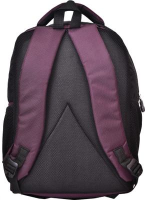 

Good Friends Casual Waterproof 21 L Laptop Backpack(Black), Purple