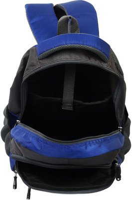 

Good Friends Casual Waterproof 21 L Laptop Backpack(Black, Grey), Blue