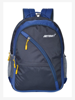 Justcraft INNOVA 30 L Backpack(Blue), Black;blue