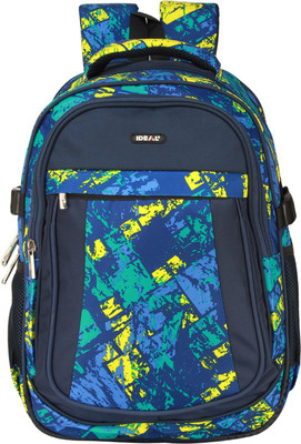 Meded Hero Abstract Graphic Printed Office, School, Laptop Travel Bag/ 32 L Laptop Backpack(Blue)