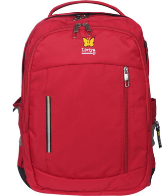 

Liviya LP1496 37 L Laptop Backpack(Red)