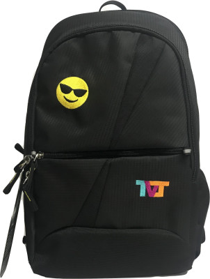

TVJ DANNY BLACK 25 L Backpack(Black)