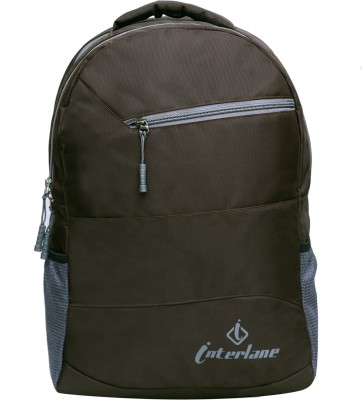 

Interlane S.k Four Layers Design Backpack (Brown) 21 L Backpack(Brown)