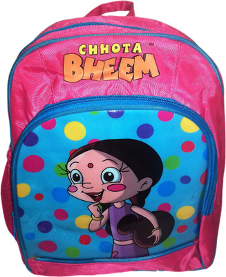 

kidoz kingdom CHHOTA BHEEM 12INCH KIDS BACKPACK - CHUTKI 2 L Backpack(Pink), Multicolour