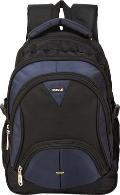 

Ideal Meded Advert Office, School, Laptop Travel Bag/ 25 L Laptop Backpack(Black, Blue)
