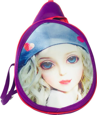 Lelys Stylish 1.5 L Backpack(Multicolor), Purple