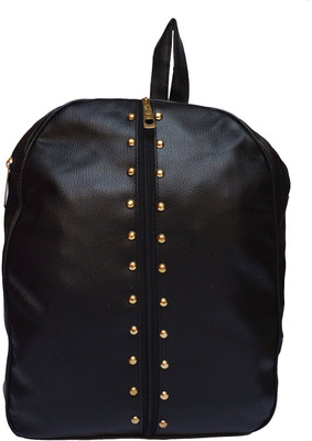 

Fashion Knockout Black Leather Pithu Bag 4 L Backpack(Black)