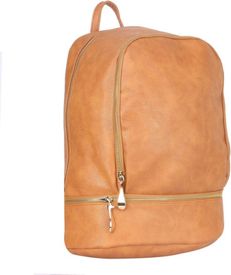 

Fiona Trends Casual Backpack 25 L Backpack(Brown), Yellow brown