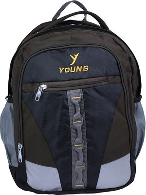 

Young Backpack for 18-inch (Dark Brown ) 4.5 L Backpack(Black)
