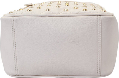 

JaisBoy Stlyish Women's Backpack Handbag, PU leather Backpack for girls college bags girls/women 5 L Backpack(White)