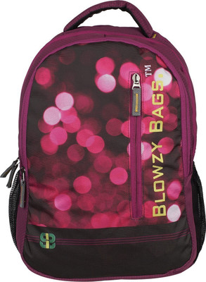 

Blowzy Lite weight Casual College 20 L Backpack(Maroon), Pink