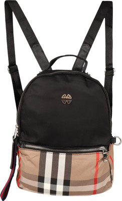 

Shopigator Mini Handbag 3.5 L Backpack(Multicolor), Black;brown