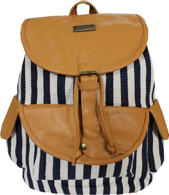 

Damit College Wear Casual Wear 15 L Backpack(Tan), Blue