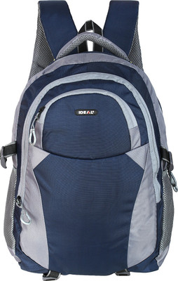 

Ideal Meded Liters Office, School, Laptop Travel Bag, 28 L Laptop Backpack(Blue, Grey)