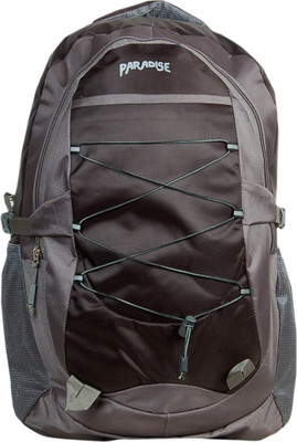 

Paradise backpack bag 38 L Backpack(Black), Black & grey